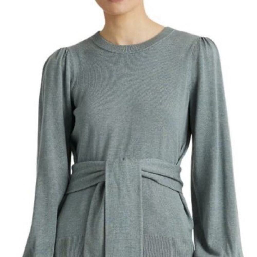 Ralph Lauren Belted Cotton Blend Sweater Size L